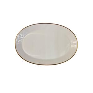 Vintage 1970 Hutschenreuther Noblesse 14" Serving Platter – Gold Trim